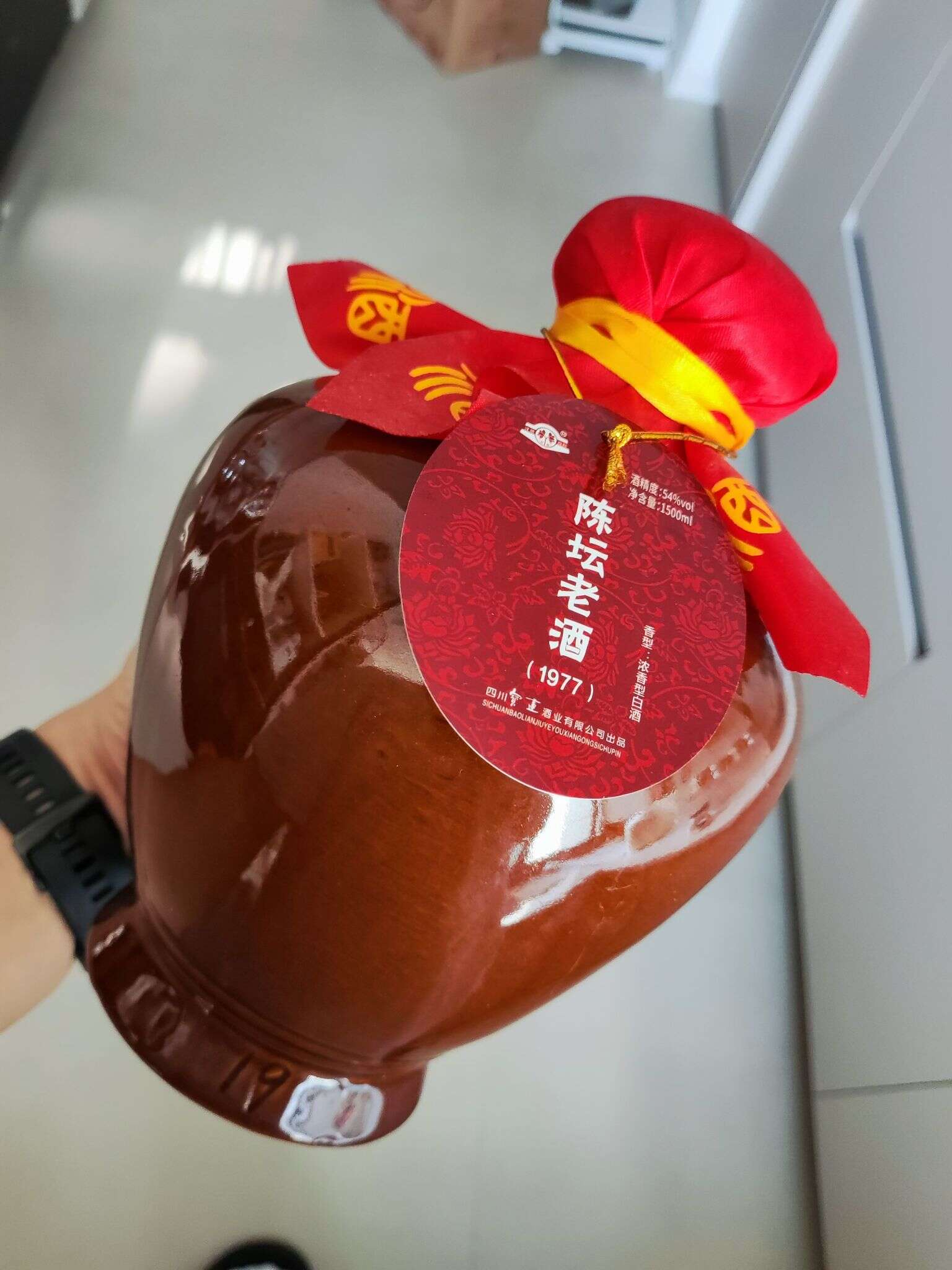 宝莲 陈坛老酒 1977 54度 1500ml 20231027 145343